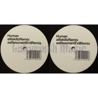 Dumonde - Human • Drum 'n' Bass Remixes • 12" Vinyl Maxi • NM - Labyrinth Music