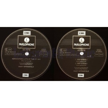 Dusty Springfield - Reputation • 12" Vinyl Maxi • MINT - Labyrinth Music