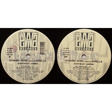 Dynamic Noise Feat. Adrella - Everybody Jammin (The Blue Sides) • 12" Vinyl Maxi - Labyrinth Music