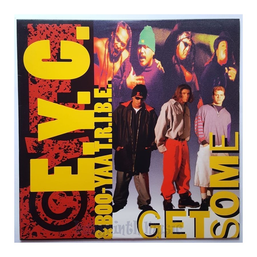 E.Y.C. & Boo-yaa T.R.I.B.E. - Get Some • 12" Vinyl Maxi • MINT - Labyrinth Music