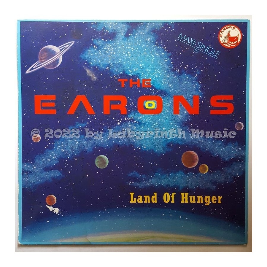 The Earons - Land Of Hunger • 12" Vinyl Maxi - Labyrinth Music