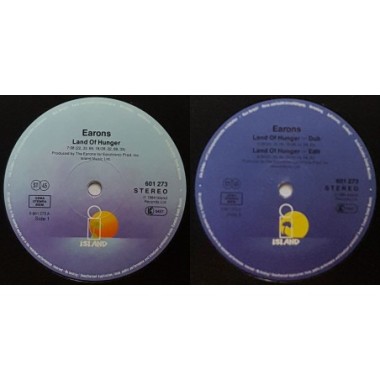 The Earons - Land Of Hunger • 12" Vinyl Maxi - Labyrinth Music