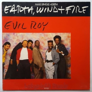 Earth, Wind & Fire - Evil Roy • 12" Vinyl Maxi • EX - Labyrinth Music