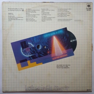 Earth, Wind & Fire - Magnetic • 12" Vinyl Maxi - Labyrinth Music
