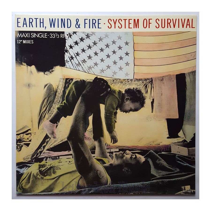 Earth, Wind & Fire - System Of Survival • 12" Vinyl Maxi • MINT - Labyrinth Music