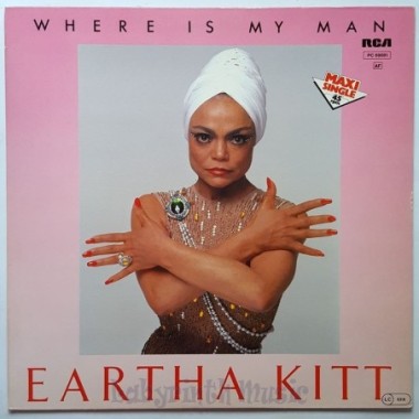 Eartha Kitt - Where Is My Man • 12" Vinyl Maxi - Labyrinth Music