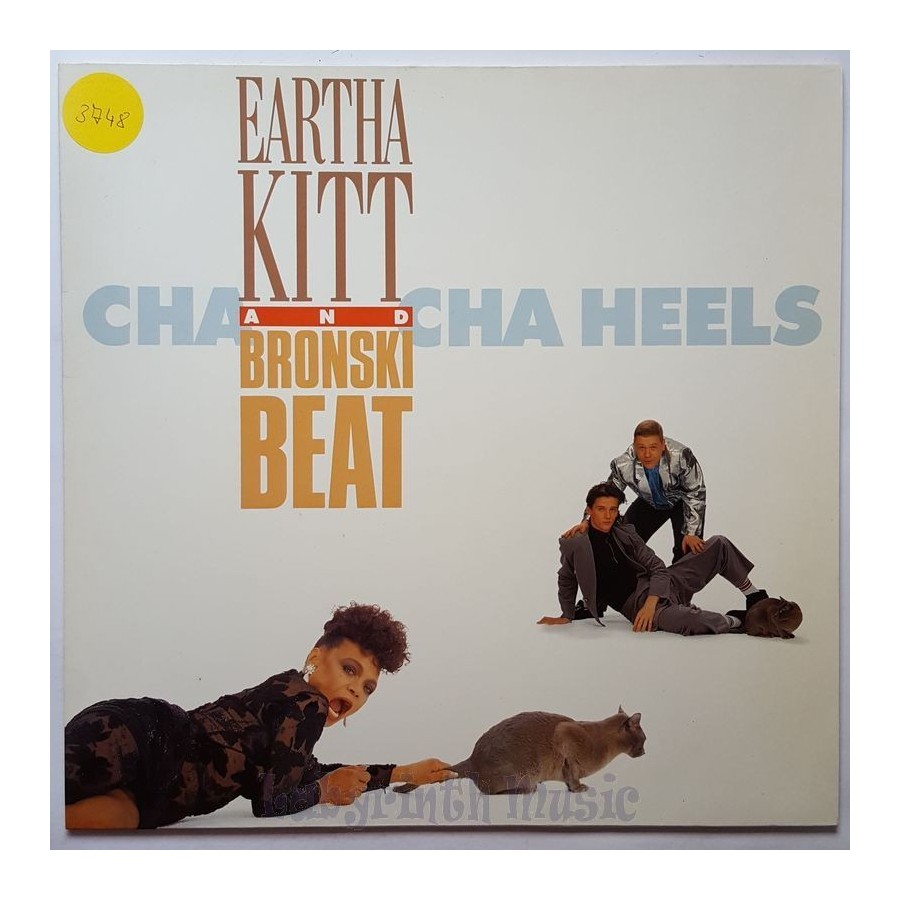 Eartha Kitt & Bronski Beat - Cha Cha Heels • 12" Vinyl Maxi • MINT - Labyrinth Music
