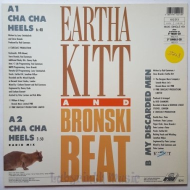 Eartha Kitt & Bronski Beat - Cha Cha Heels • 12" Vinyl Maxi • MINT - Labyrinth Music