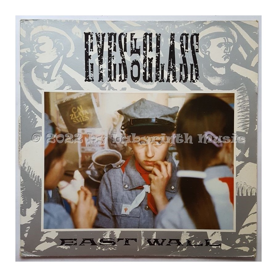 East Wall - Eyes Of Glass • 12" Vinyl Maxi • EX - Labyrinth Music
