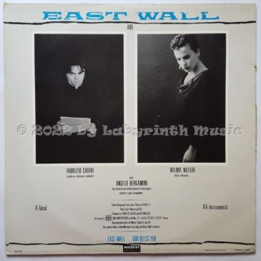 East Wall - Eyes Of Glass • 12" Vinyl Maxi • EX - Labyrinth Music