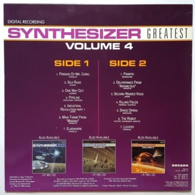 Ed Starink - Synthesizer Greatest Volume 4 • 12" Vinyl LP • EX - Labyrinth Music