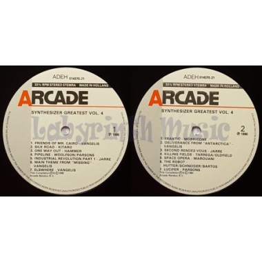 Ed Starink - Synthesizer Greatest Volume 4 • 12" Vinyl LP • EX - Labyrinth Music