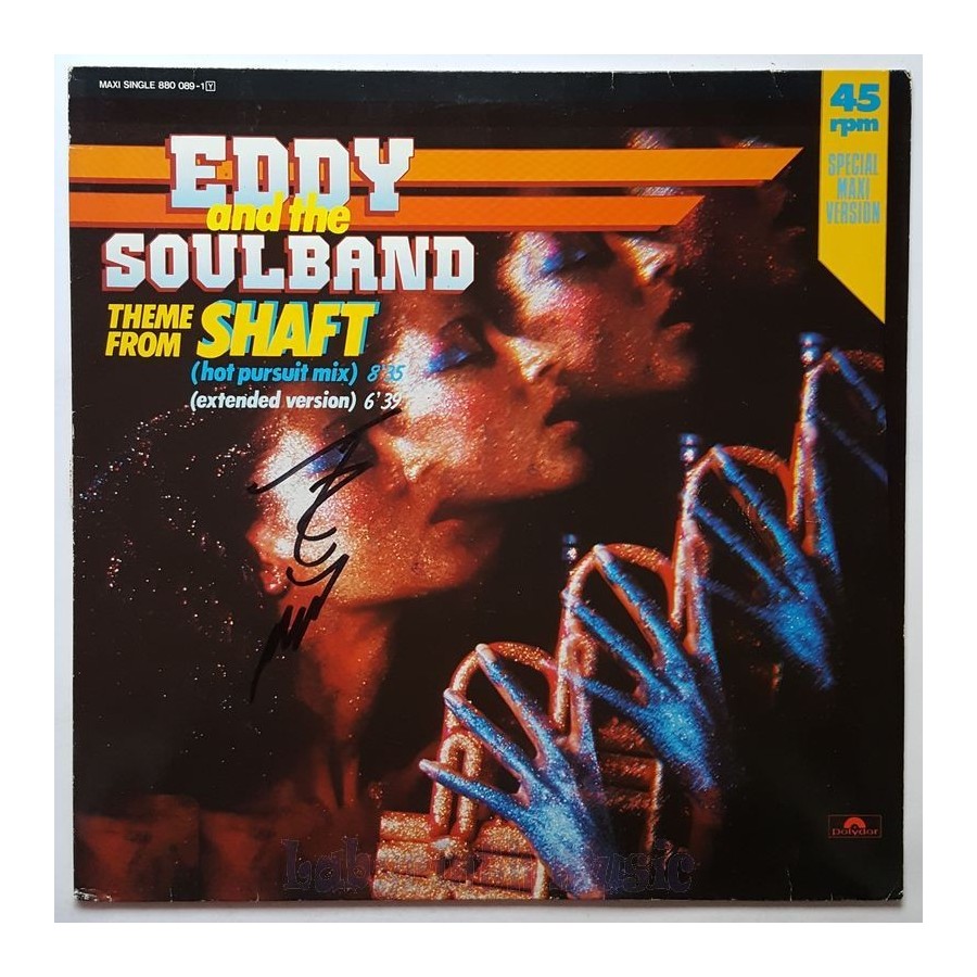 Eddy & The Soulband - Theme From Shaft • 12" Vinyl Maxi - Labyrinth Music