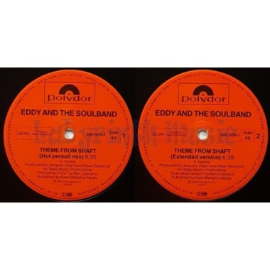 Eddy & The Soulband - Theme From Shaft • 12" Vinyl Maxi - Labyrinth Music