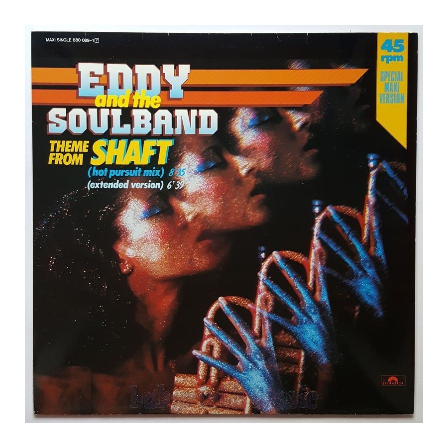 Eddy & The Soulband - Theme From Shaft • 12" Vinyl Maxi • EX - Labyrinth Music
