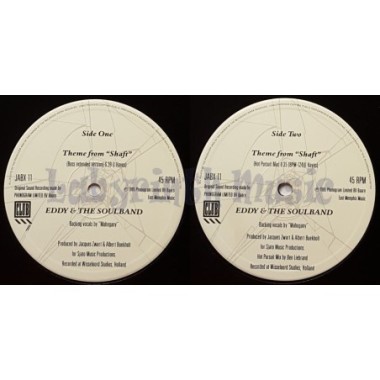 Eddy & The Soulband - Theme From Shaft • Authentic Club Version • 12" Vinyl Maxi • NM - Labyrinth Music