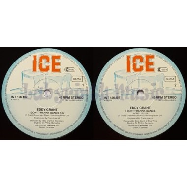 Eddy Grant - I Don't Wanna Dance • 12" Vinyl Maxi • NM - Labyrinth Music