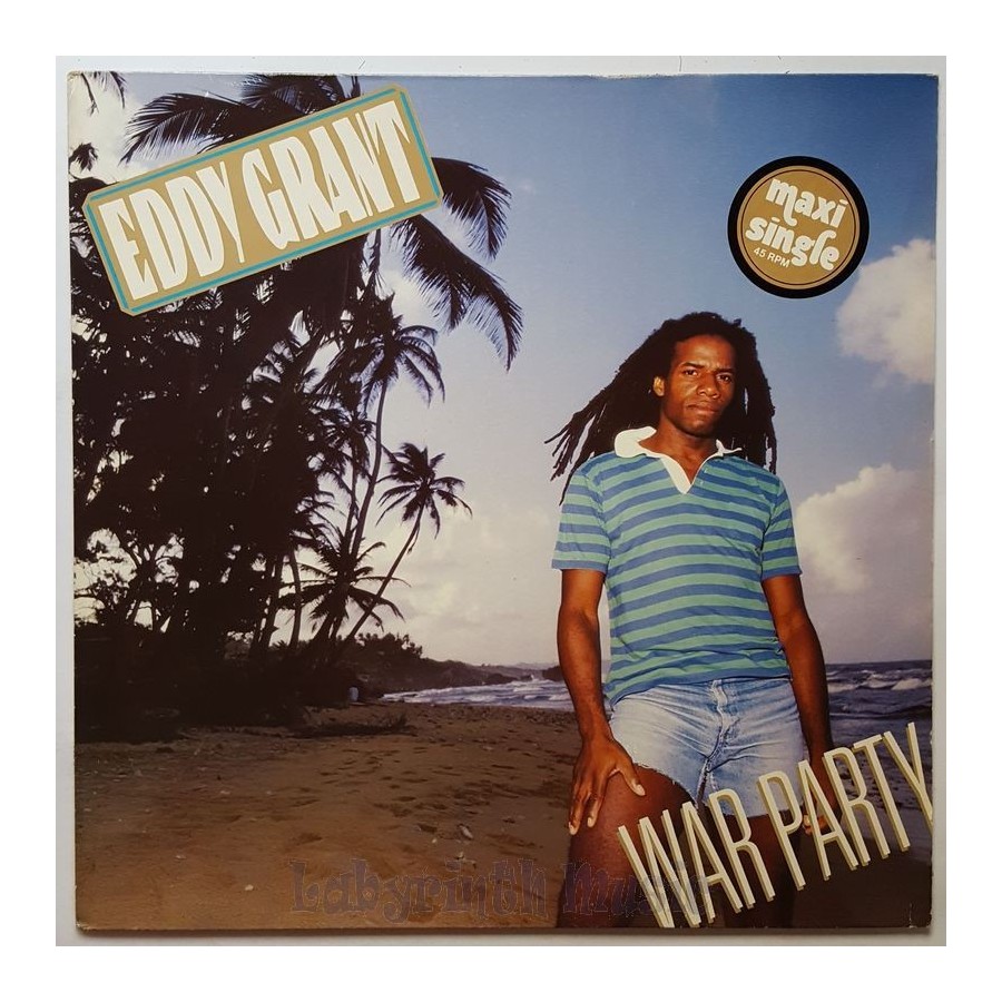 Eddy Grant - War Party • 12" Vinyl Maxi • EX - Labyrinth Music