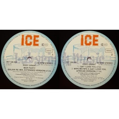 Eddy Grant - War Party • 12" Vinyl Maxi • EX - Labyrinth Music