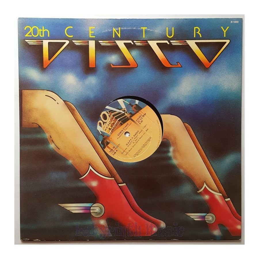 Edwin Starr - H.a.p.p.y. Radio • 12" Vinyl Maxi • EX - Labyrinth Music