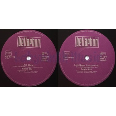 Edwin Starr - Love Storm • 12" Vinyl Maxi • EX - Labyrinth Music