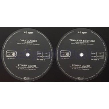 Edwina Lawrie - Dark Glasses • 12" Vinyl Maxi • EX - Labyrinth Music