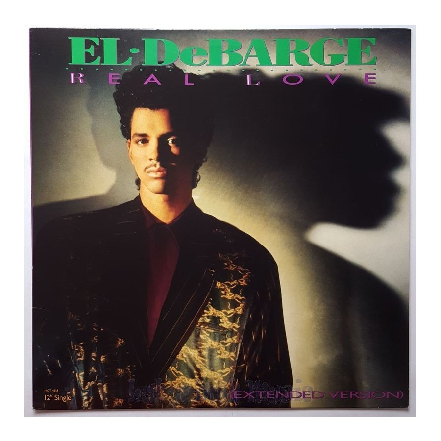 El DeBarge - Real Love • 12" Vinyl Maxi • MINT - Labyrinth Music