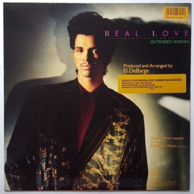 El DeBarge - Real Love • 12" Vinyl Maxi • MINT - Labyrinth Music