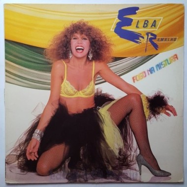 Elba Ramalho - Fogo Na Mistura • 12" Vinyl LP • EX - Labyrinth Music