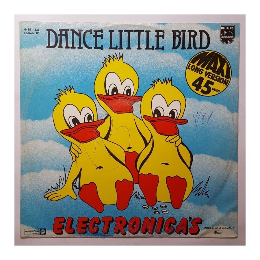Electronica's - Dance Little Bird • 12" Vinyl Maxi - Labyrinth Music