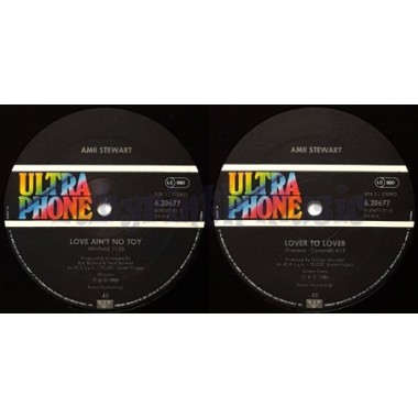 Amii Stewart - Love Ain't No Toy • 12" Vinyl Maxi • MINT - Labyrinth Music