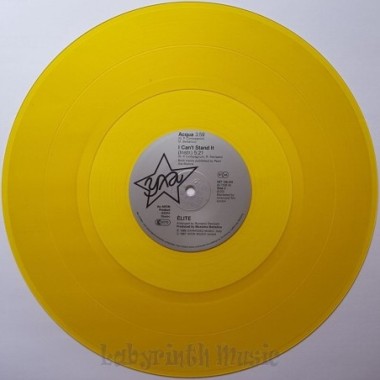 Elite - I Can't Stand It • 12" Vinyl Maxi • EX - Labyrinth Music