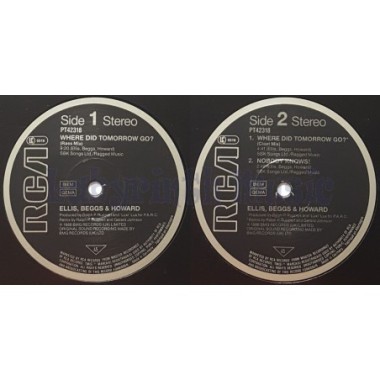 Ellis, Beggs & Howard - Where Did Tomorrow Go? • 12" Vinyl Maxi • EX - Labyrinth Music