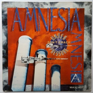 Amnesia - Don't Crack Under Pressure • 12" Vinyl Maxi • EX - Labyrinth Music