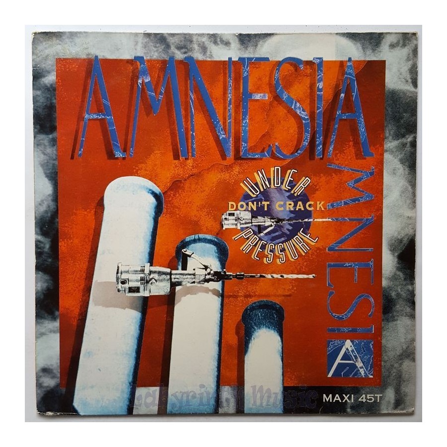 Amnesia - Don't Crack Under Pressure • 12" Vinyl Maxi • EX - Labyrinth Music