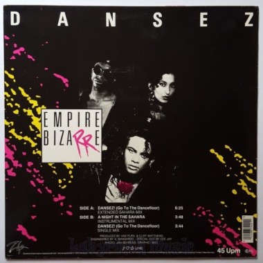 Empire Bizarre - Dansez • 12" Vinyl Maxi • EX - Labyrinth Music
