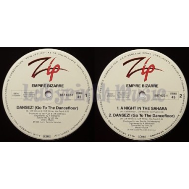 Empire Bizarre - Dansez • 12" Vinyl Maxi • EX - Labyrinth Music