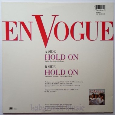 En Vogue - Hold On • 12" Vinyl Maxi • NM - Labyrinth Music