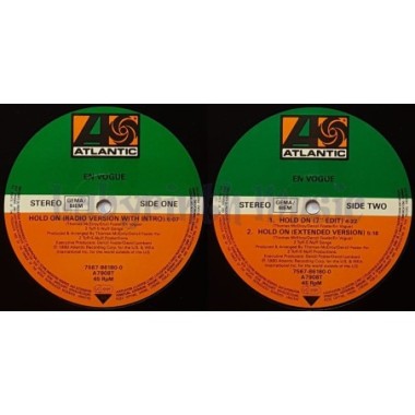En Vogue - Hold On • 12" Vinyl Maxi • NM - Labyrinth Music
