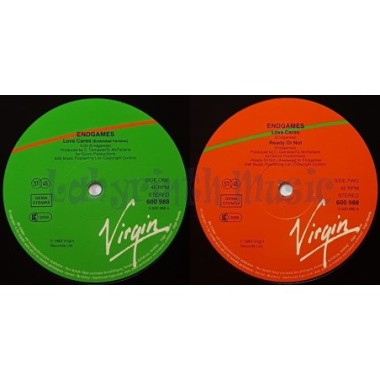 Endgames - Love Cares • 12" Vinyl Maxi - Labyrinth Music