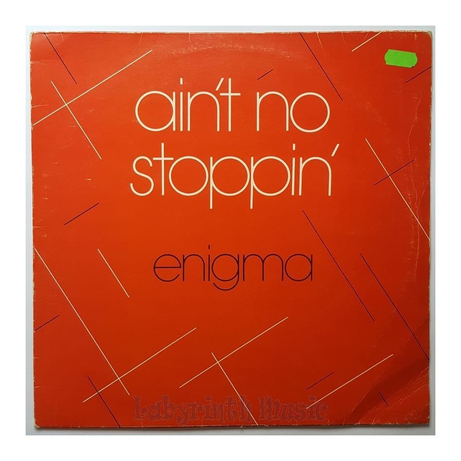 Enigma - Ain't No Stoppin' • 12" Vinyl LP • EX - Labyrinth Music