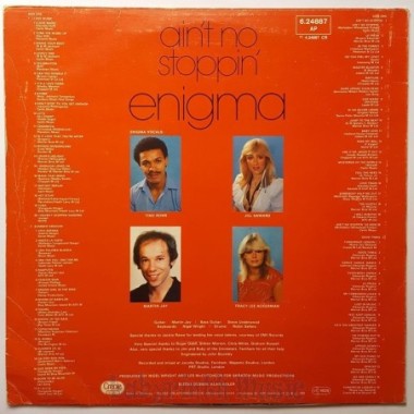 Enigma - Ain't No Stoppin' • 12" Vinyl LP • EX - Labyrinth Music