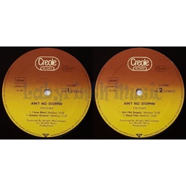 Enigma - Ain't No Stoppin' • 12" Vinyl LP • EX - Labyrinth Music