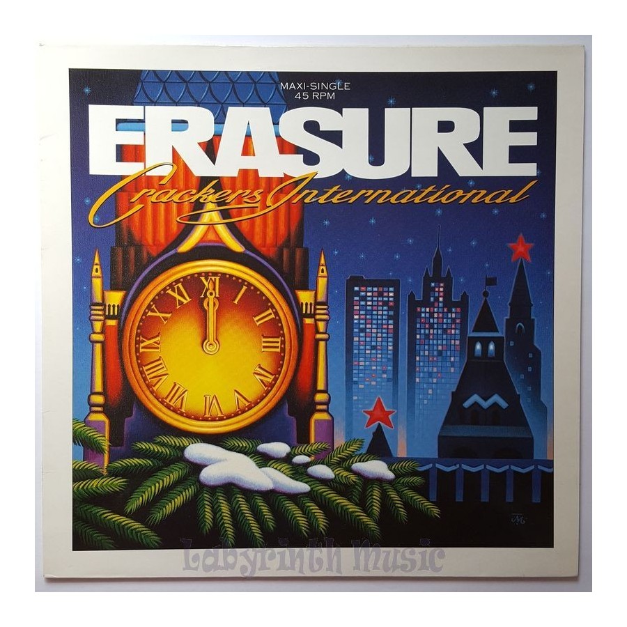 Erasure - Crackers International • 12" Vinyl Maxi • NM - Labyrinth Music