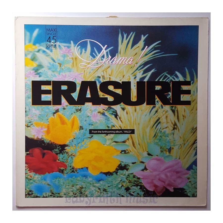 Erasure - Drama • 12" Vinyl Maxi - Labyrinth Music
