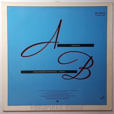 Erasure - Drama • 12" Vinyl Maxi - Labyrinth Music