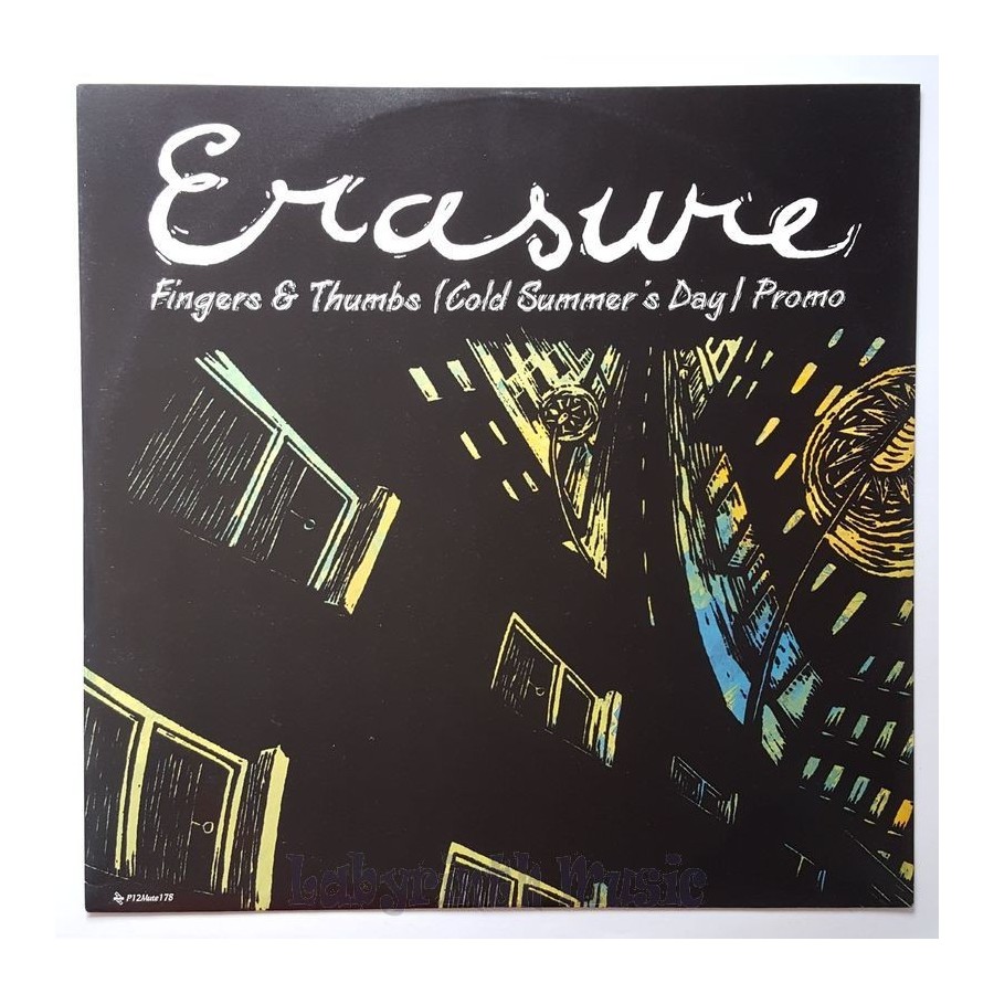 Erasure - Fingers & Thumbs (Cold Summer's Day) • 12" Vinyl Maxi • NM - Labyrinth Music