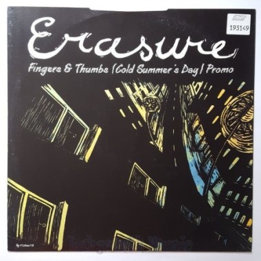 Erasure - Fingers & Thumbs (Cold Summer's Day) • 12" Vinyl Maxi • NM - Labyrinth Music