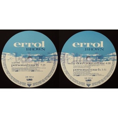 Errol Brown - Personal Touch • 12" Vinyl Maxi • EX - Labyrinth Music