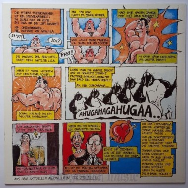 Erste Allgemeine Verunsicherung - An Der Copacabana • 12" Vinyl Maxi - Labyrinth Music